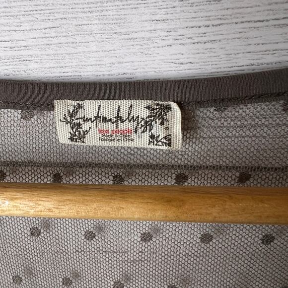 Revolve Free People Intimately Top Womens Size Small Taupe Blush Up Cami Ruched - Picture 2 of 16